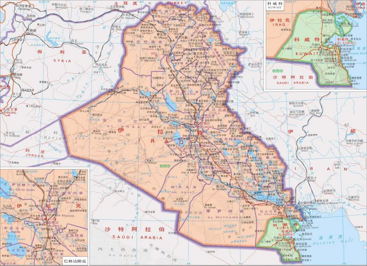 伊拉克与科威特有什么历史恩怨，看地图就明白了