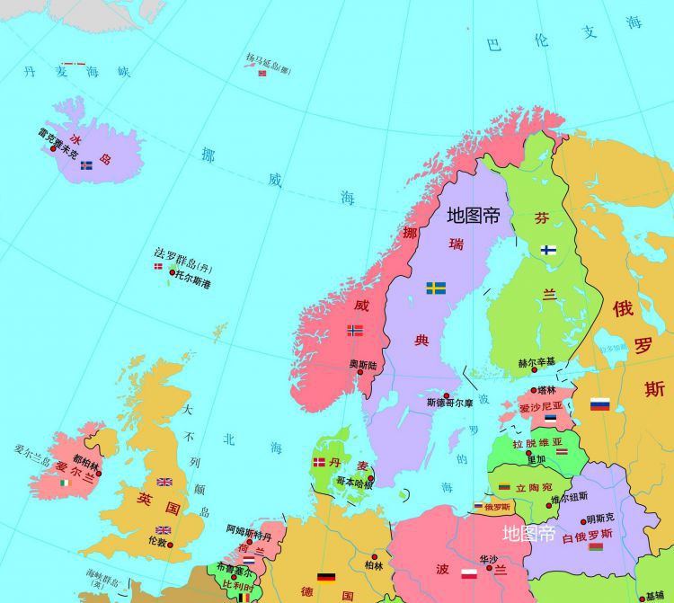 丹麦面积4万平方公里，为何不把200多万的格陵兰岛算进来？