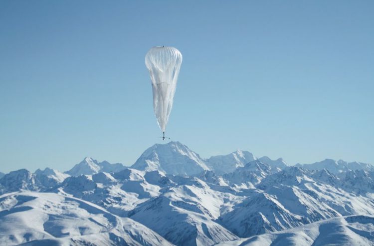 软银将向谷歌热气球上网计划投资1.25亿美元