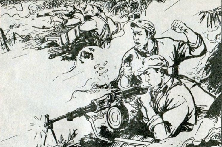 解放军2个连比赛攻击速度，攻占2个高地歼灭越军221人