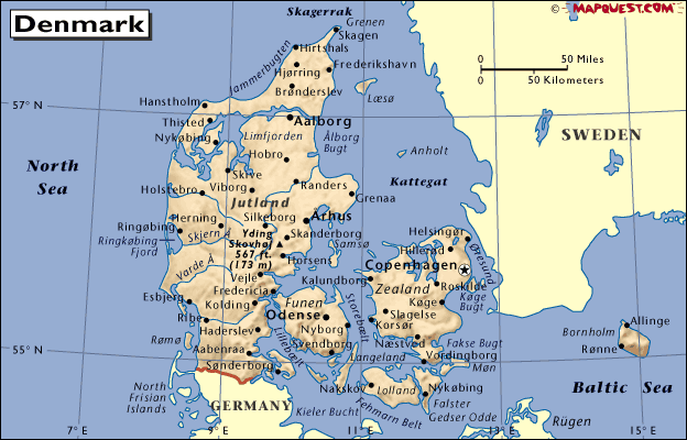 日德兰半岛条件那么好，为何丹麦却把首都建在了海岛上