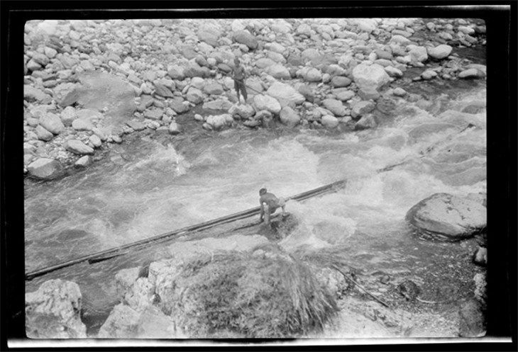 老照片：民国初年，未被“旅游”的都江堰是不是比现在更美？