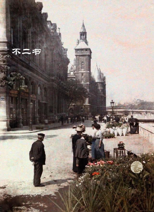 上色老照片：一战结束后重建的巴黎，废墟中崛起的繁华