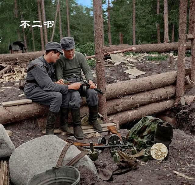 老照片：二战时期的芬兰军队先是暴打苏军后又驱逐德军