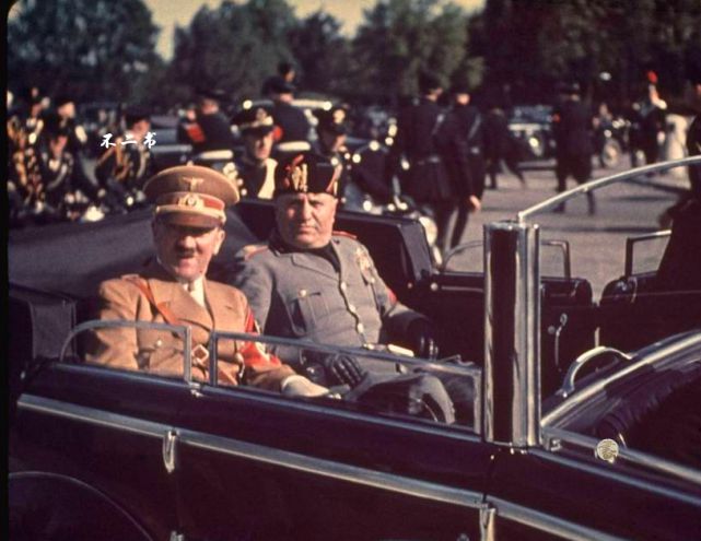 第三帝国时期的彩色老照片：希特勒得势时的疯狂，让整个欧洲颤抖