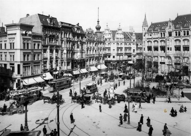 19世纪末的柏林老照片：看看没有战败之前的德意志帝国有多繁华