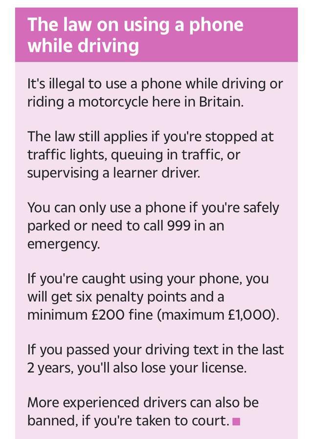 英国女司机飙车时秀俗气美甲，网友怒了：把你的手机放下！