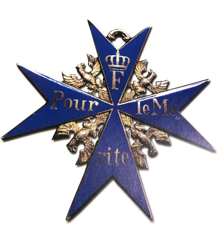 鹰颈上的珍宝：只授予高级军官的蓝马克斯勋章，德意志最高荣耀