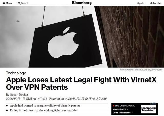 这家公司靠着一手专利，连苹果和微软都栽在了它手上