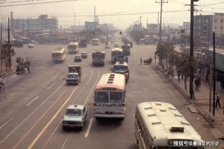 老照片1971年韩国大邱韩国的第四大城市