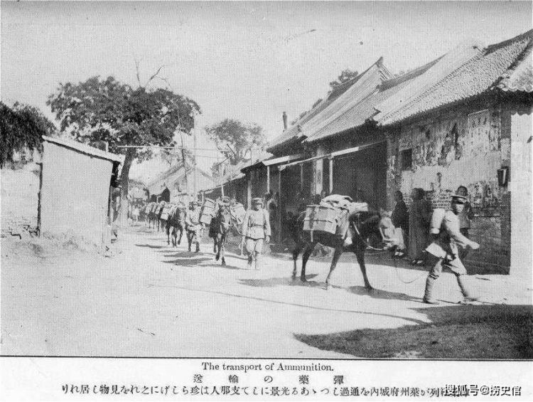 老照片记录，1914年的日德青岛战役