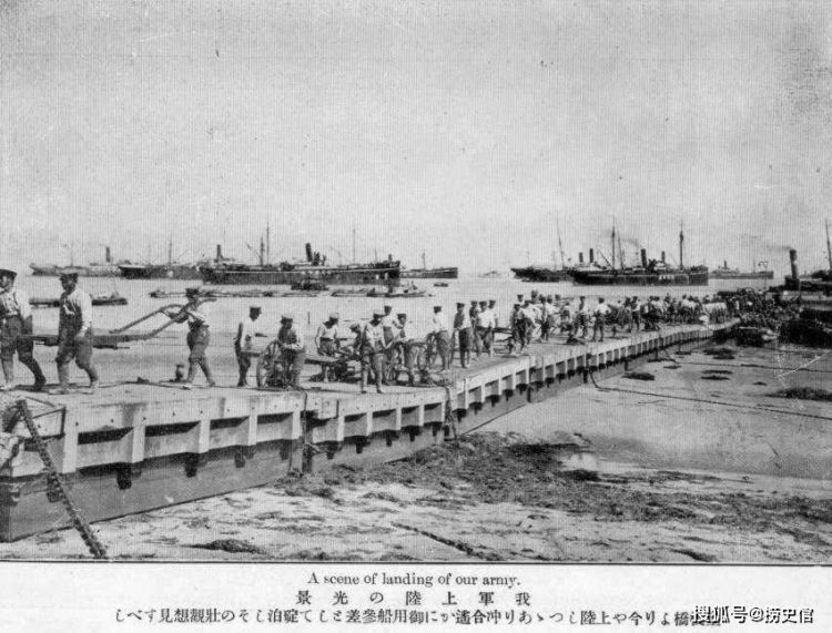 老照片记录，1914年的日德青岛战役