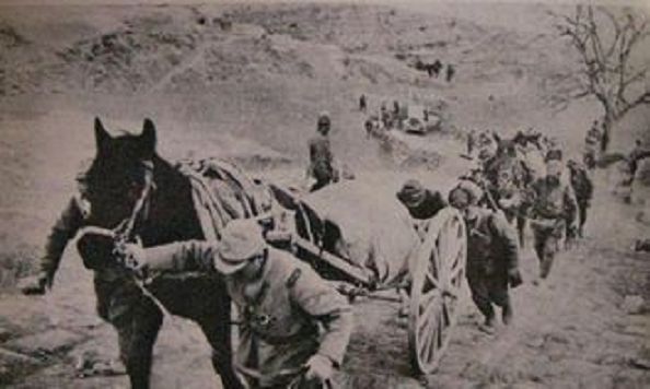 平型关战役要痛击日军，林彪指挥的部队每人发了100发子弹