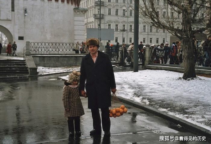 老照片1984的苏联莫斯科陌生而又熟悉的国度