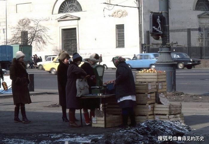 老照片1984的苏联莫斯科陌生而又熟悉的国度