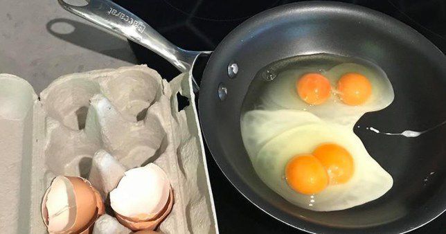 10万亿分之一的几率！澳女子买12枚鸡蛋连开6个双黄蛋