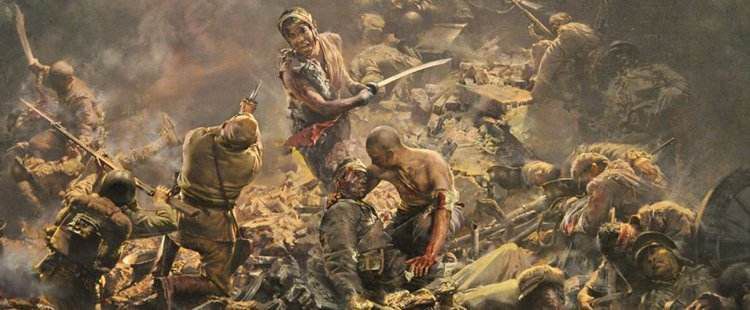 1938年徐州会战打响，日军1万多机械化部队杀气腾腾南下
