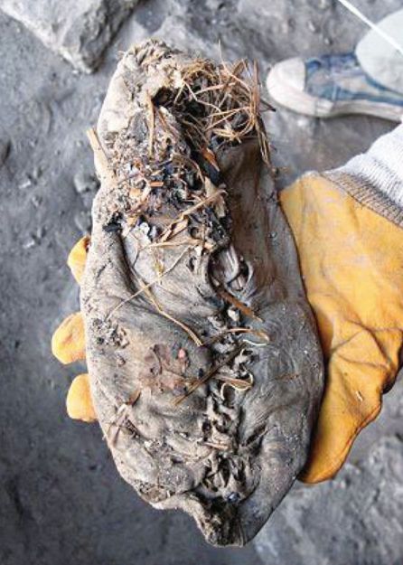 亚美尼亚发现最古老的皮鞋，为何里面塞草，这是一种大智慧