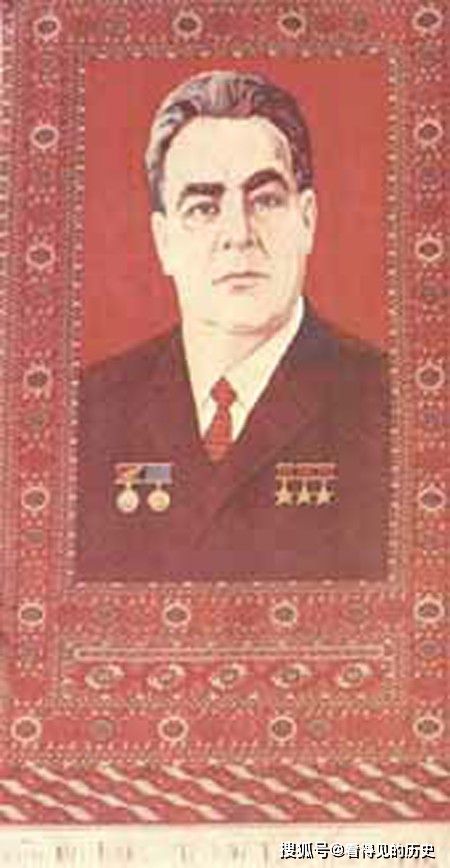 苏联时期的政治人物地毯充满政治宣传色彩看看都有谁