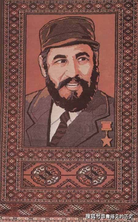 苏联时期的政治人物地毯充满政治宣传色彩看看都有谁