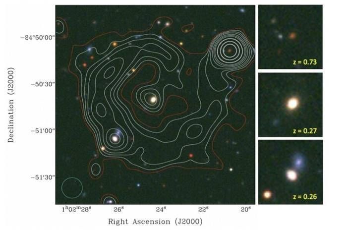 直径97.8万光年！银元星系附近出现神秘“电波怪圈”，天文学家给出3种猜测