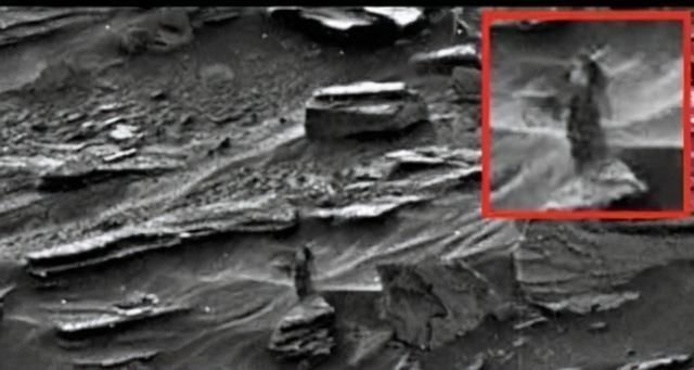 NASA火星探测器在火星发现长发披肩的女人她是谁？