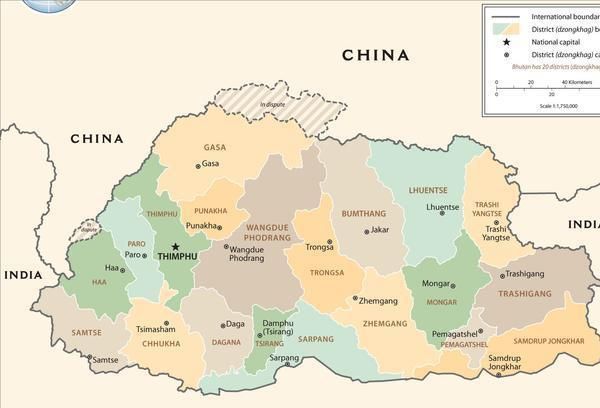 曾经中原王朝的藩属国，高原小国不丹，为什么至今不和中国建交？