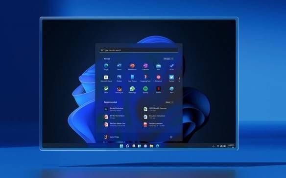 Windows11全新黑暗主题效果展示深蓝幽暗画风超赞
