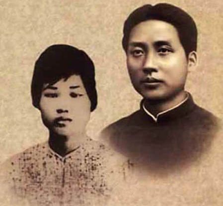 杨开慧书信1982年被发现，她对丈夫毛泽东这样说：我要吻他一百遍