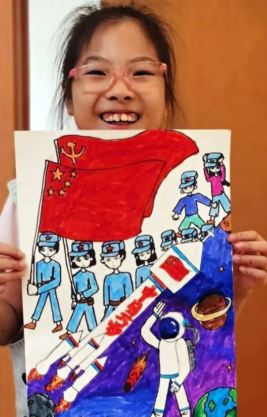 苏州市平江实验学校：“我的航天梦”绘画作品精彩纷呈