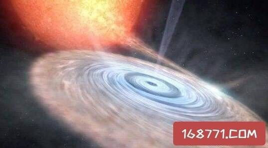 【双黑洞系统】宇宙中最大的黑洞，其质量是太阳的180亿倍