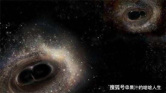 两个黑洞上演宇宙“爱情故事”？科学家研究发现：是摩擦力在搞鬼