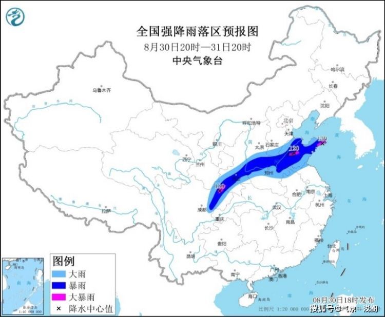 黄淮雨带最强时刻到？分析：西到川东北，东到山东，暴雨影响5省