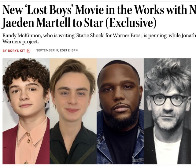 华纳准备创作《迷失男孩》，《黑亚当》的导演期待文艺片回归主流