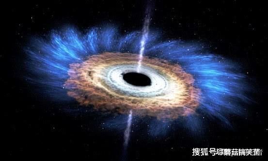 黑洞具有强大的吸引力，所有被吸收的物质，总有一天会被还回来