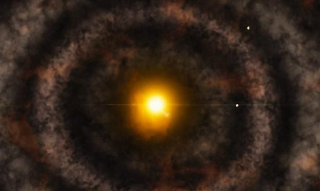 星系中心黑洞与周围气体的命运共舞，科学家揭重力交互作用之谜