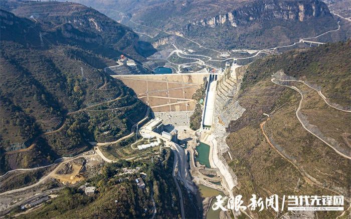 贵州水利“一号工程”：夹岩水利枢纽下闸蓄水