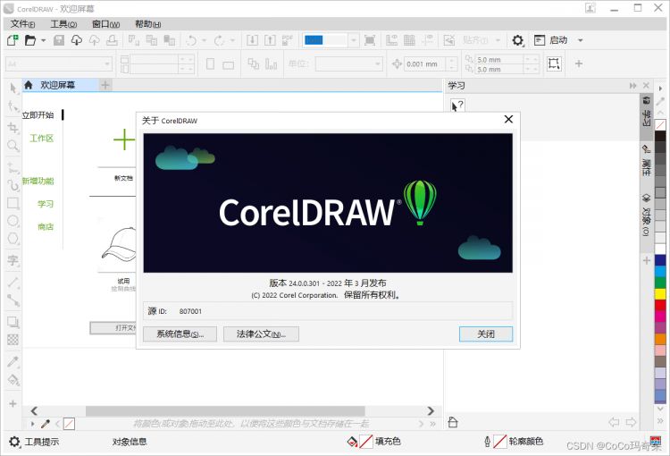 CorelDraw2022最高版本V24.0.0301