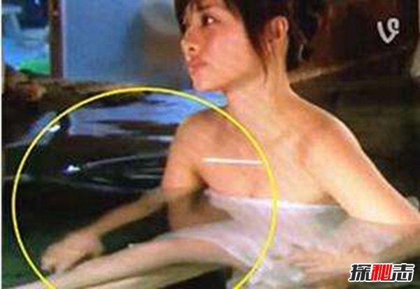 日本十大真实灵异事件,女星拍摄温泉里多出了一只手
