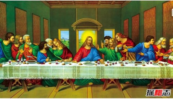 达芬奇最恐怖的画，最后的晚餐藏神秘预言/耶稣被犹大出卖