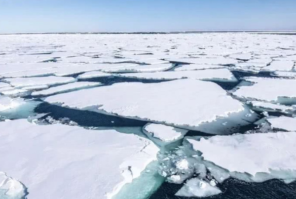 世界上最小的海洋：北冰洋(面积为1475万平方千米)