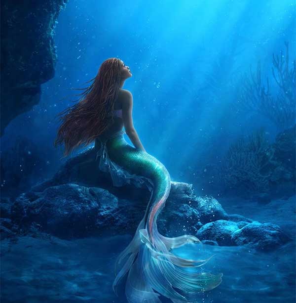 Disney 真人版改编电影《小美人鱼 The Little Mermaid》首张官方海报公开