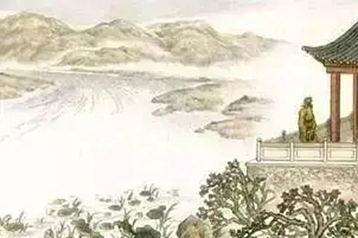 柳宗元的名句城上高楼接大荒描绘了怎样的景象?