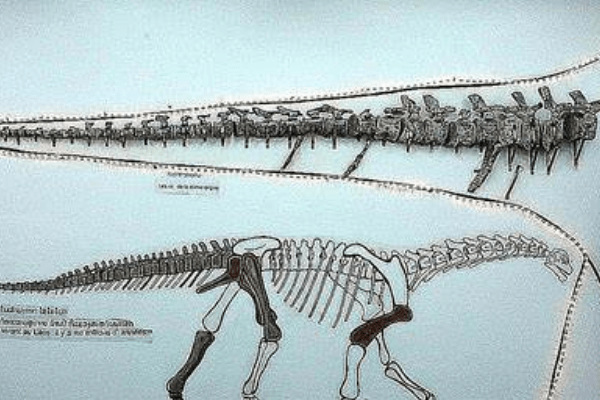 海特兰龙:亚洲巨型蜥脚类恐龙(仅一节尾椎出土)