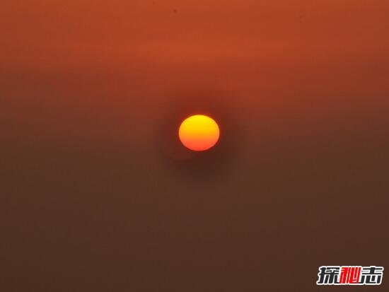 无人能解浙江日月并升之谜，太阳和月亮一同升起(奇观)