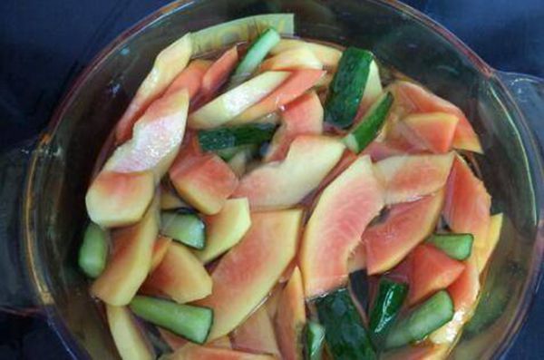 木瓜酸怎么做好吃又脆