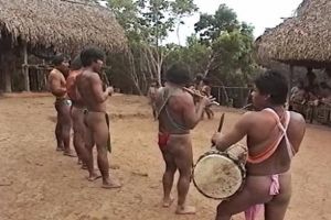 揭秘热带雨林中的裸体部落:男女老幼全裸体
