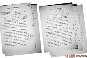 [图文]美国档案馆发现珍贵档案影印件 南京大屠杀再添铁证
