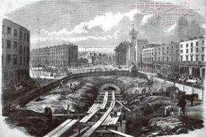  世界上最早的地下铁道 筑于1863年