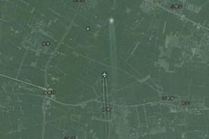  Google地图惊现中国战机追逐UFO？引发网络上的极大关注